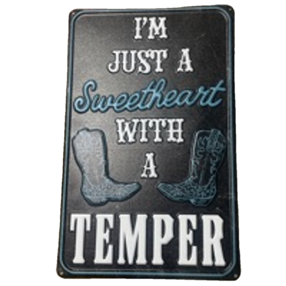 Cute Wall Metal Plate
